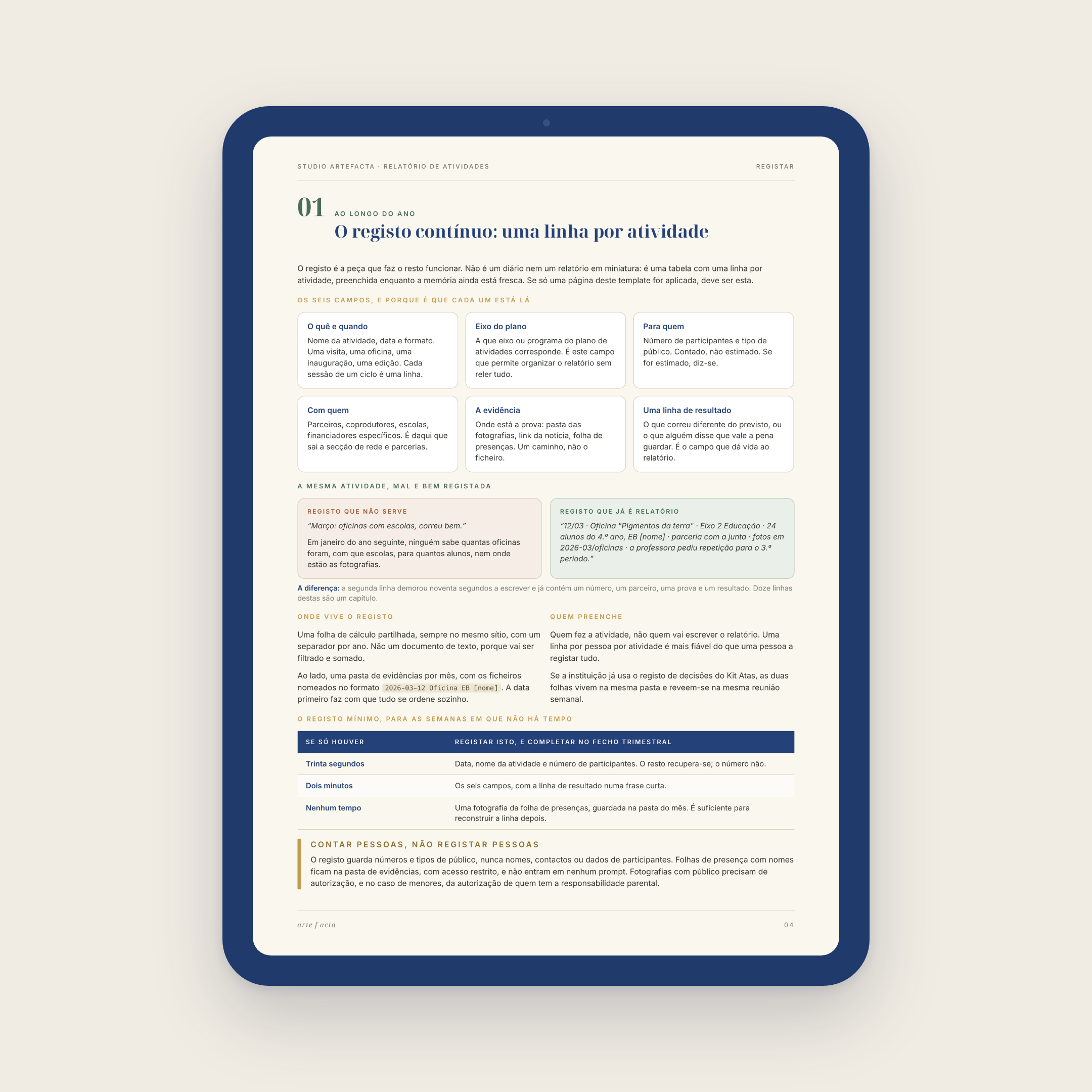 Relatório de atividades para instituições culturais - Image 4